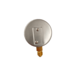 Manómetro DN63 Caixa Inox 1/4" Vertical M.BSP Seco 0-100mbar Cl.1,6