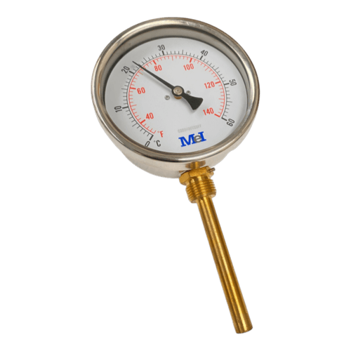 Termómetro DN100 1_2″ M.BSP 0-60 °C